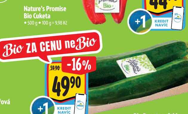  Nature's Promise Bio Cuketa 500 g 