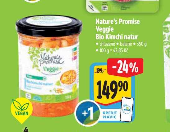  Nature's Promise Veggie Bio Kimchi natur 350 g
