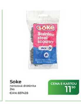 Soke nerezová drátěnka 2ks Tamda Foods