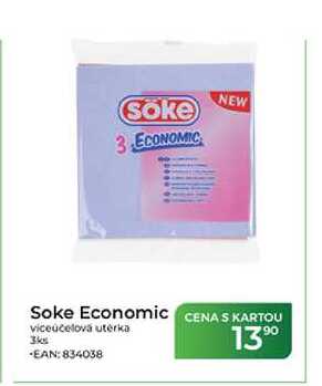 Soke Economic viceúčelová utěrka 3ks