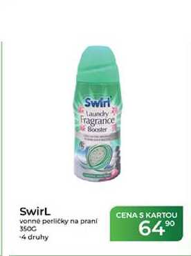 Swirl vonné perličky na praní 350g Tamda Foods