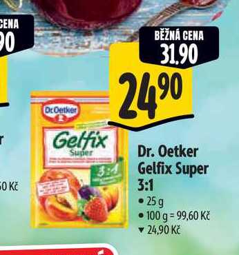   Dr. Oetker Gelfix Super 3:1 25 g 