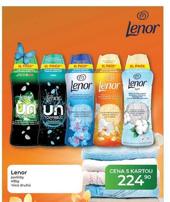 Lenor perličky 495g