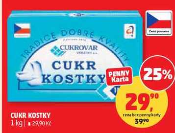 CUKR KOSTKY, 1 kg