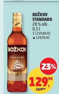 BOŽKOV STANDAND 28% alk., 0,5 l