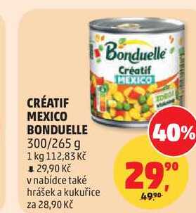 CRÉATIF MEXICO BONDUELLE, 300/265 g 