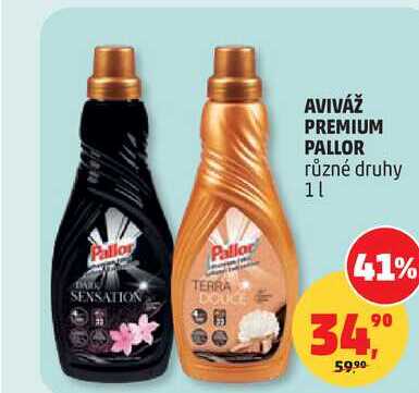 AVIVÁŽ PREMIUM PALLOR různé druhy, 1 l Penny Market