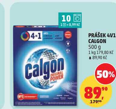 PRÁŠEK 4V1 CALGON, 500 g