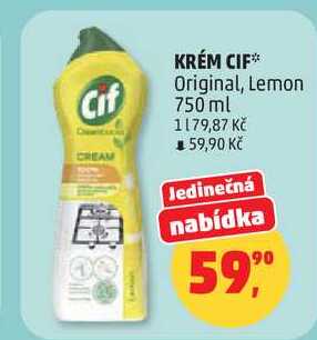 KRÉM CIF Original, 750 ml Penny Market