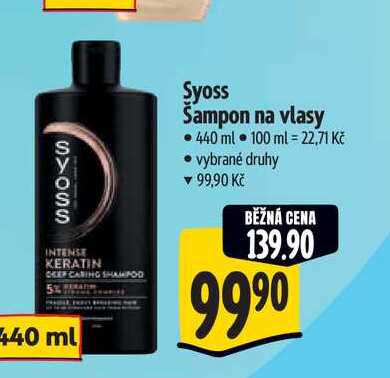 Syoss Šampon na vlasy 440 ml Albert