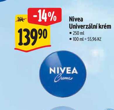 Nivea Univerzální krém  250 ml Albert
