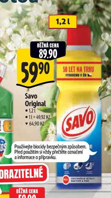 Savo Original 1,2 l Albert