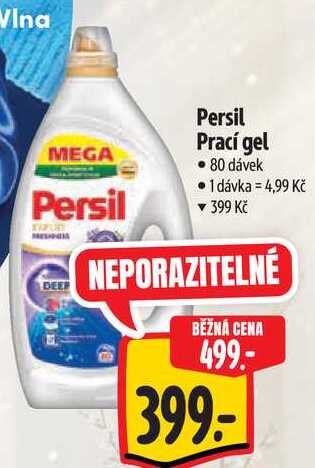 Persil Prací gel 80 dávek Albert