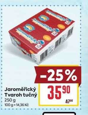 Jaroměřický Tvaroh tučný 250 g  