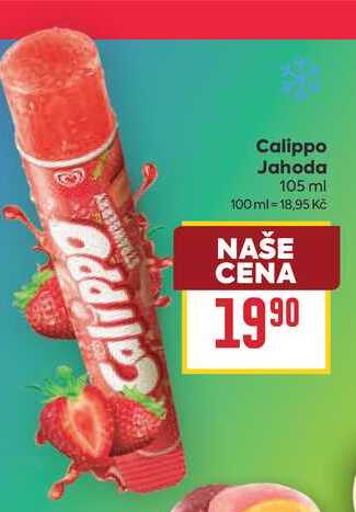 Calippo Jahoda 105 ml 