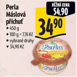 Perla Máslová příchuť, 450 g