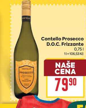 Contello Prosecco D.O.C. Frizzante 0,75l