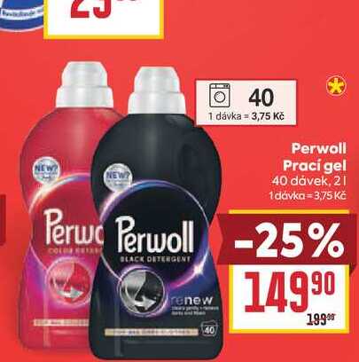 Perwoll Prací gel 40 dávek BILLA