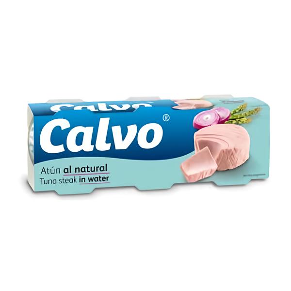 Calvo Tuňák ve vlastní šťávě 3 x 80g