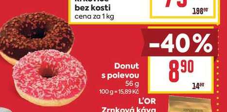 Donut s polevou 56 g