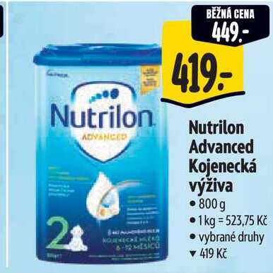 Nutrilon Advanced Kojenecká výživa, 800 g Albert