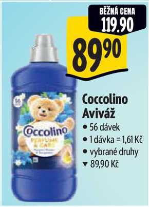 Coccolino Aviváž, 56 dávek Albert