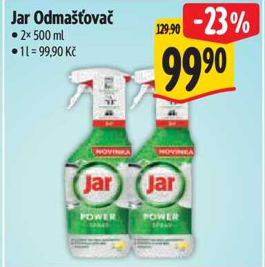 Jar Odmašťovač, 2x 500 ml Albert