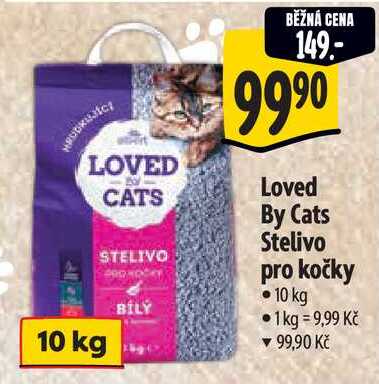 Loved By Cats Stelivo pro kočky, 10 kg 