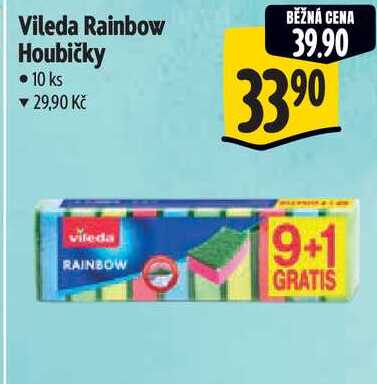 Vileda Rainbow Houbičky, 10 ks Albert