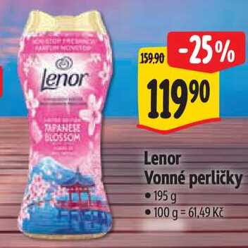 Lenor Vonné perličk,y 195 g
