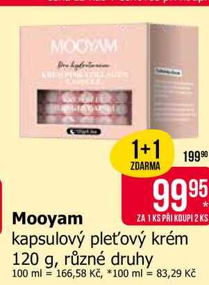 MOOYAM kapsulový pleťový krém 120 g, různé druhy Teta drogerie