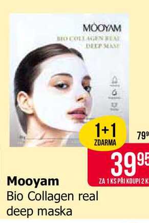 MOOYAM Bio Collagen real deep maska Teta drogerie
