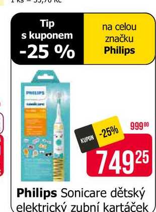 Philips Sonicare dětský elektrický zubní kartáček Teta drogerie