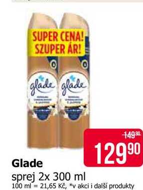 Glade sprej 2x 300 ml Teta drogerie