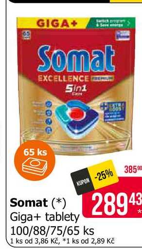 Somat Giga+ tablety 100/88/75/65 ks Teta drogerie