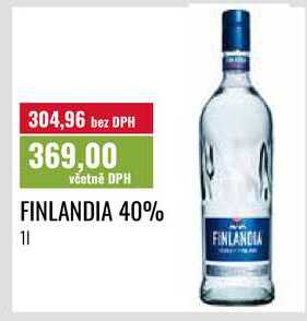 FINLANDIA 40%, 1 l