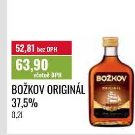 BOŽKOV ORIGINÁL 37,5% 0,21 