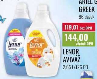 LENOR AVIVÁŽ 2,65 L/126 PD Ratio
