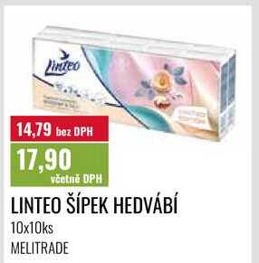 LINTEO ŠÍPEK HEDVÁBÍ 10x10ks MELITRADE Ratio