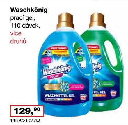 Waschkönig 110 dávek Ráj drogerie