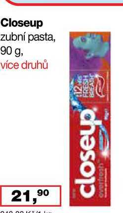 Closeup 90 g Ráj drogerie