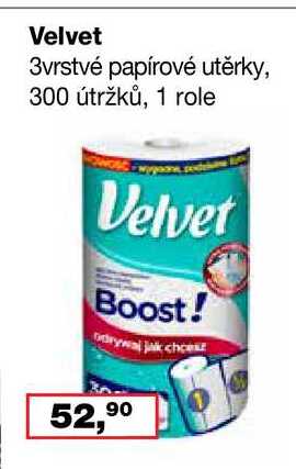 Velvet 1 role Ráj drogerie