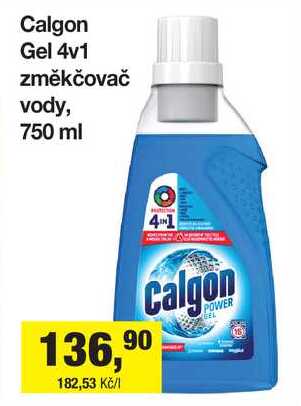 Calgon Gel 4v1 změkčovač vody, 750 ml Šlak