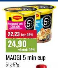 MAGGI 5 min cup 51g-57g