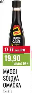 MAGGI SÓJOVÁ OMÁČKA 190ml  