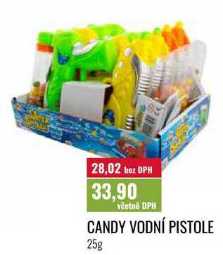 CANDY VODNÍ PISTOLE 25g Ratio