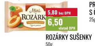ROZÁRKY SUŠENKY 50g 