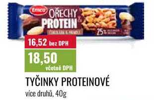 TYČINKY PROTEINOVÉ 40g
