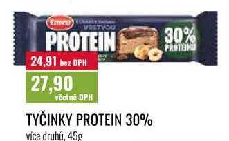 TYČINKY PROTEIN 30% 45g