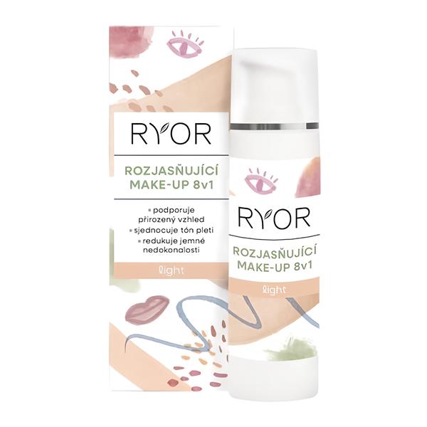 Ryor Rozjasňující make-up 8v1, light Košík.cz